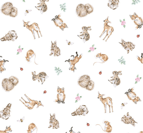 Hovedbilde Little Wren - Sparkebukse med dyremønster - ...