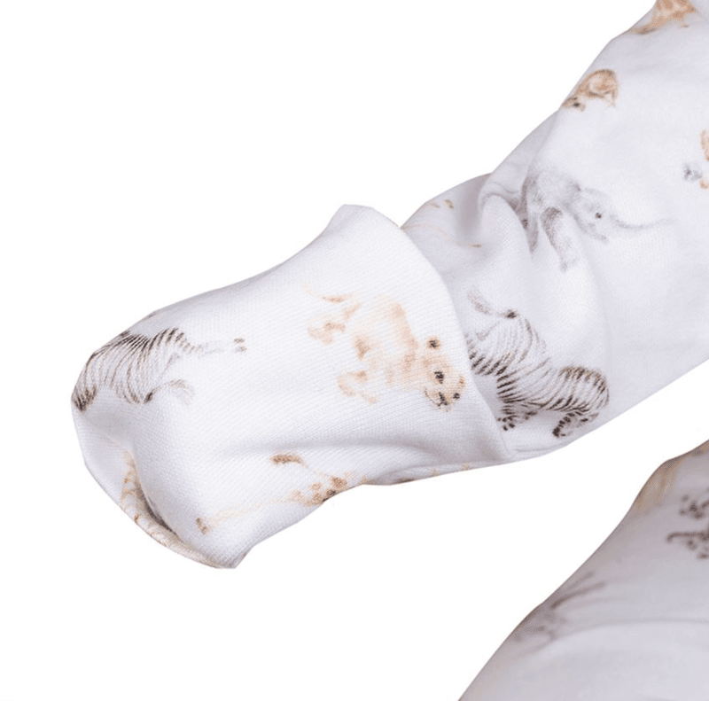 Little Wren - Sparkebukse med jungeldyrmønster - Little Savannah