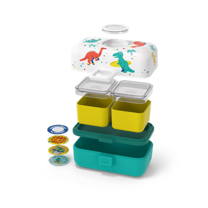 Hovedbilde Monbento Tresor - Matboks med flere rom - Dino
